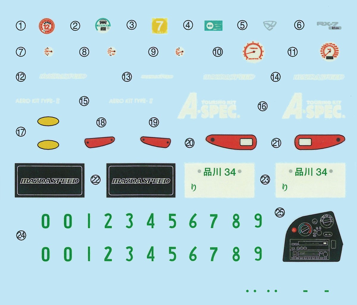 FD3S RX－7 マツダスピード A－spec 高橋啓介 特別仕様(キャラクター