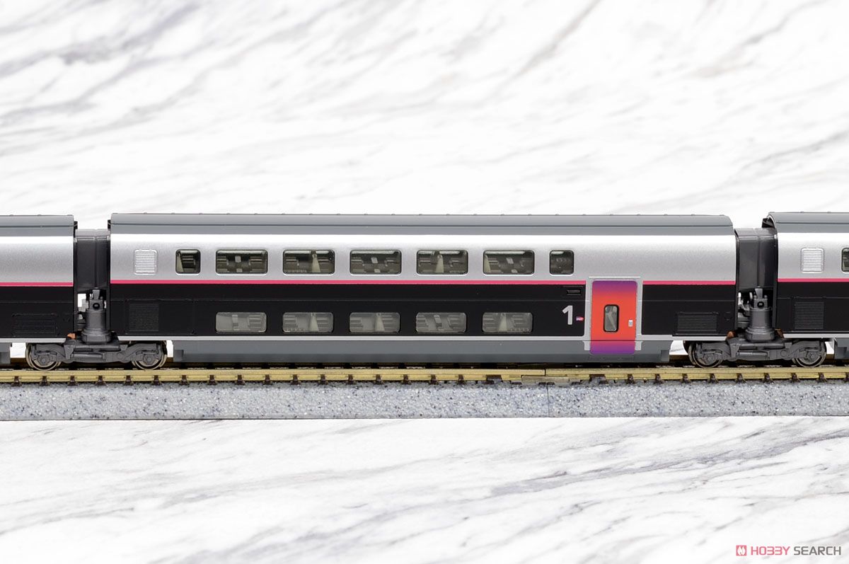 TGV Duplex (デュープレックス) 新塗装 (10両セット) (鉄道模型