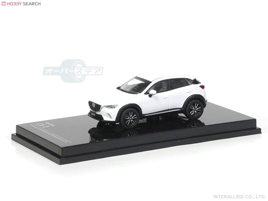 Mazda CX-3 (2015) Crystal White Pearl Mica (Diecast Car