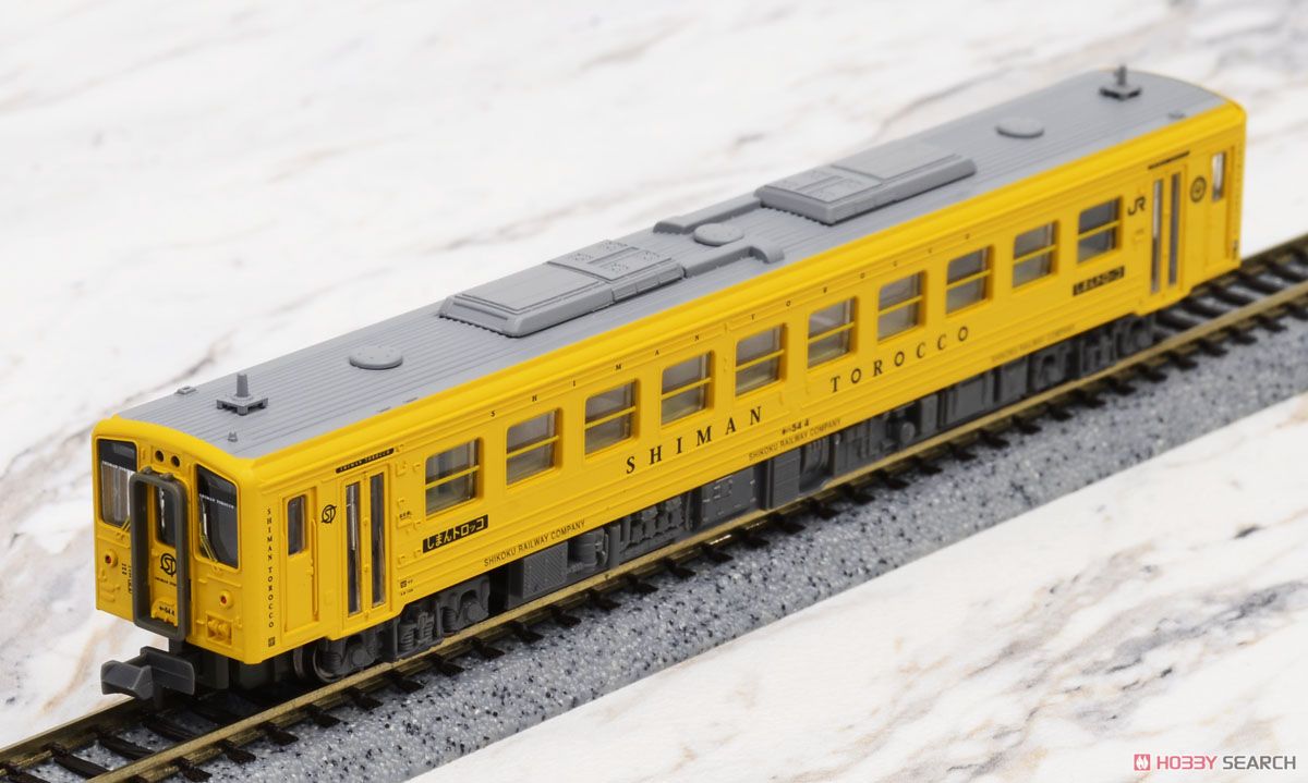 キハ54 + トラ45000・しまんトロッコ号 (2両セット) (鉄道模型