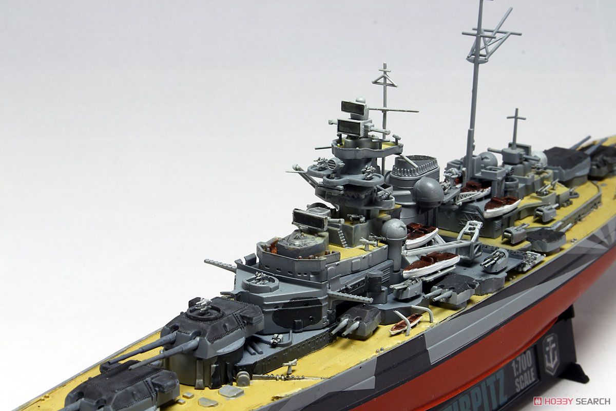 World of Warships ドイツ 戦艦 ティルピッツ (プラモデル) - ホビー
