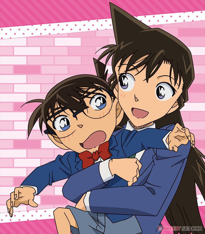 名探偵コナン クッション 1:江戸川コナン＆毛利蘭/工藤新一＆毛利蘭