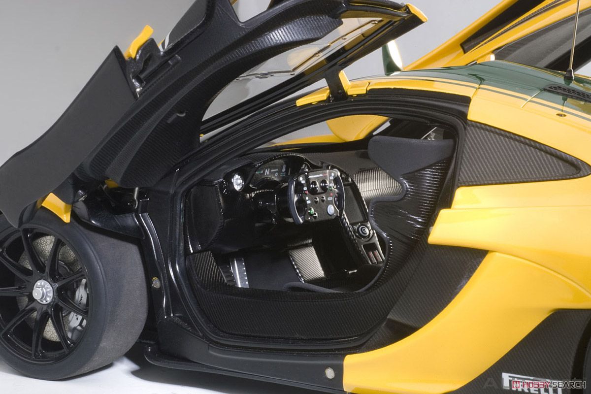 ミニッツ ASC McLaren P1 GTR (Yellow/Green) ミニッツ ASC McLaren P1