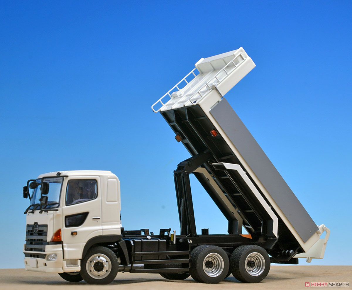 Hino Profia FS 6*4 Dump Truck White Fullcab Standard Roof (Black