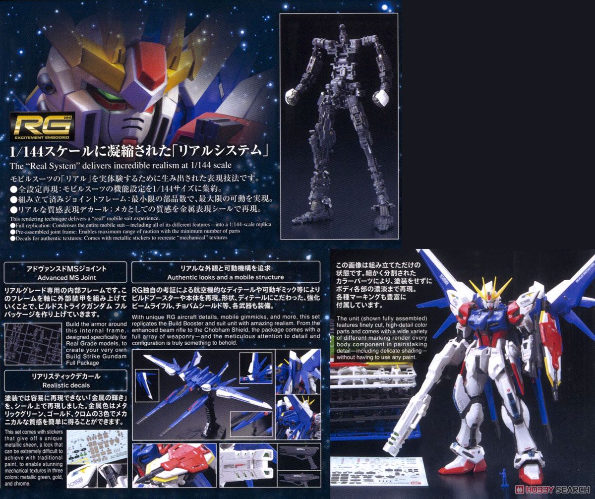 GAT-X105B/FP ビルドストライクガンダム フルパッケージ (RG