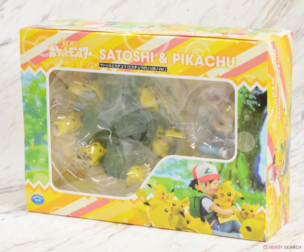 G.E.M.シリーズ ポケットモンスター サトシ＆ピカチュウ (ピカチュウが