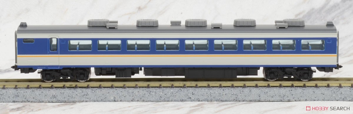 JR 485系特急電車 (しらさぎ・新塗装) セットB (7両セット) (鉄道模型