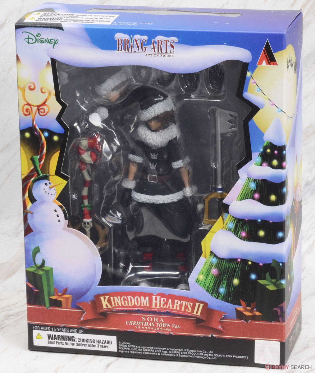 KINGDOM HEARTS II BRING ARTS ソラ クリスマスタウンVer. (完成品
