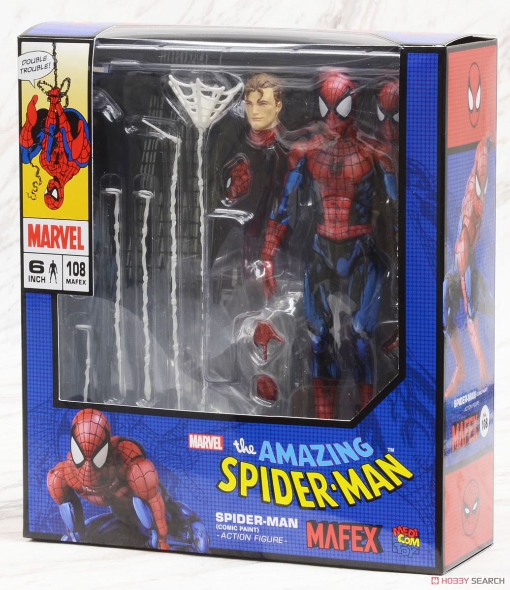 Mafex No.108 Spider-Man (Comic Paint) (Completed) - HobbySearch