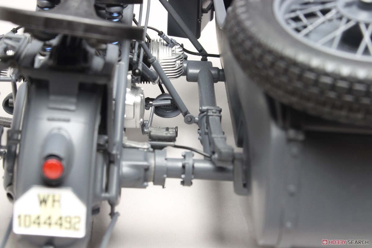 WW.II ドイツ軍 ツェンダップ KS750 サイドカー (プラモデル) - ホビー