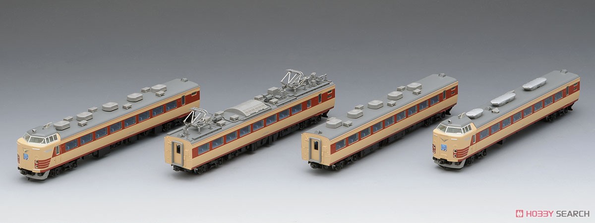 国鉄 485系 特急電車 (くろしお) セット (4両セット) (鉄道模型