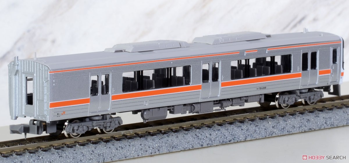 JR キハ75形 (2次車・原形スカート) 4両編成セット (動力付き) (4両