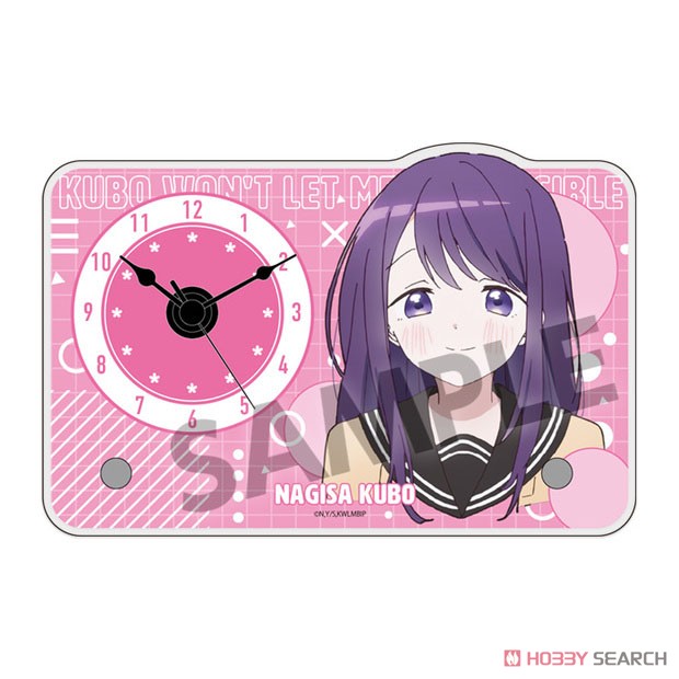 久保さんは僕を許さない アクリル時計 久保渚咲 (キャラクターグッズ