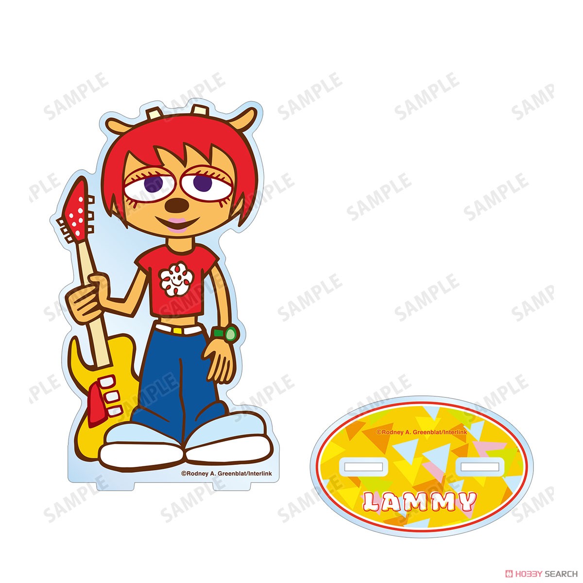 Um Jammer Lammy Lammy Big Acrylic Stand (Anime Toy) - HobbySearch