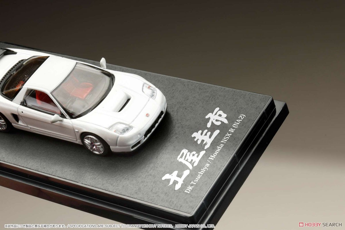 Honda NSX-R (NA2) / DK Tsuchiya Pearl White (Diecast Car