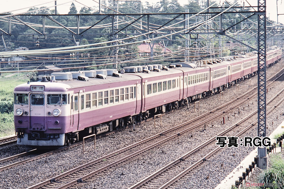 国鉄 453系 急行電車 (ときわ) 基本セット (基本・4両セット) (鉄道
