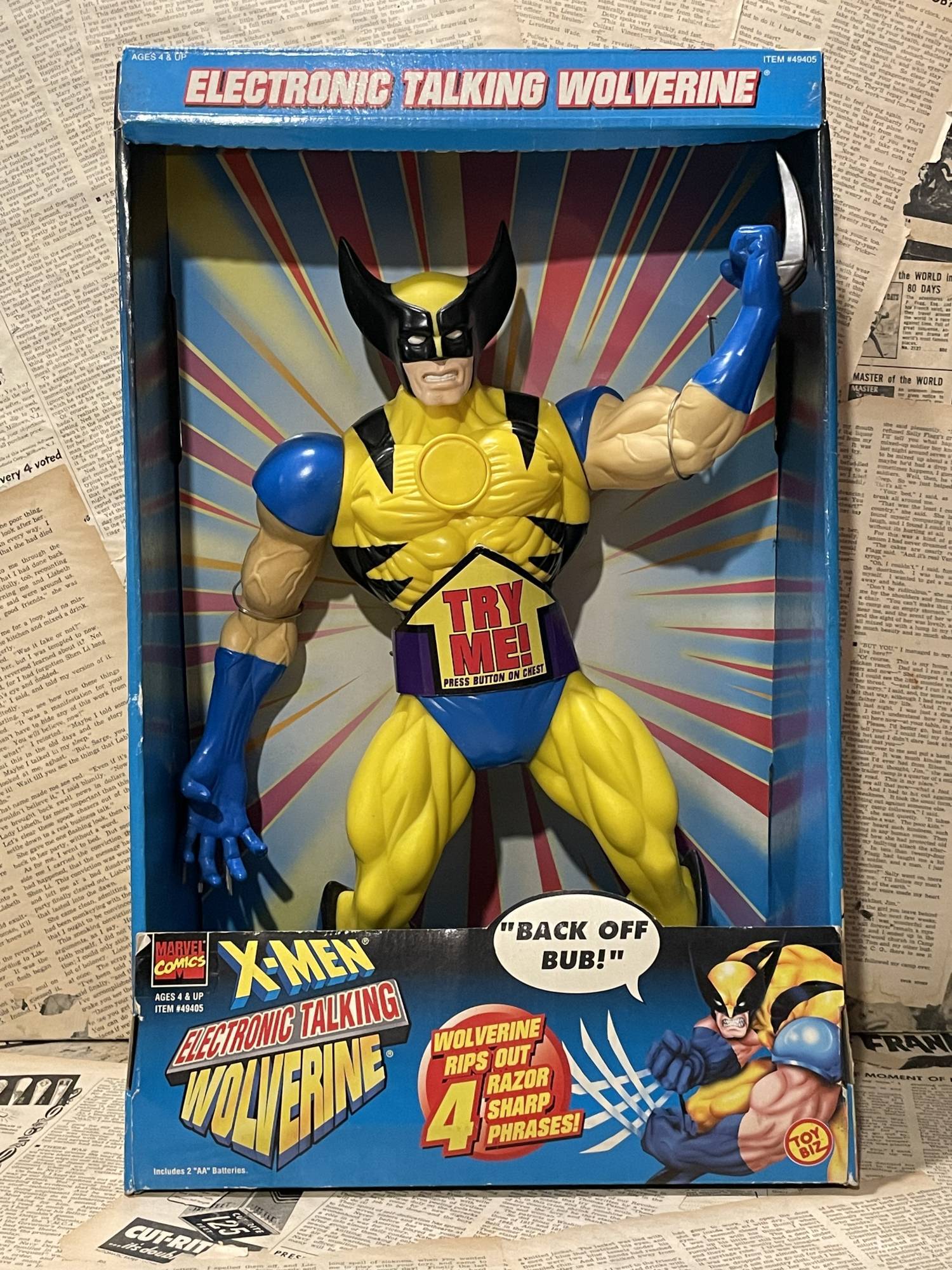 X-Men/Electronic Talking Wolverine(90s/MIB) MA-133 - 2000toys高円寺店