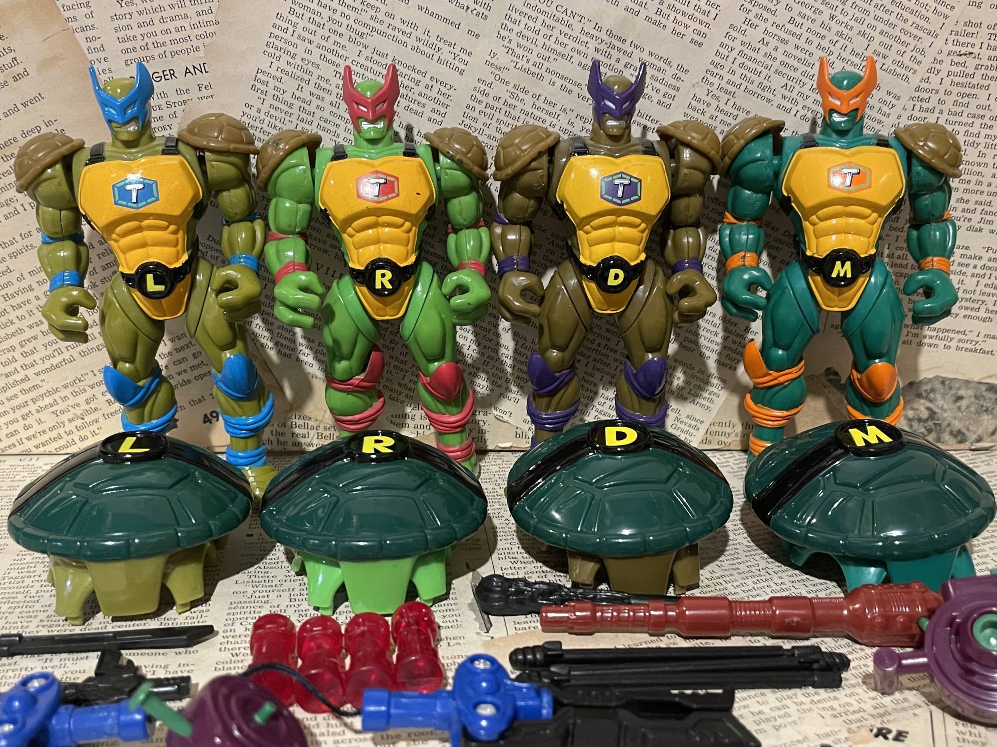 TMNT/Action Figure(Super Turtles set/Loose) - 2000toys高円寺店