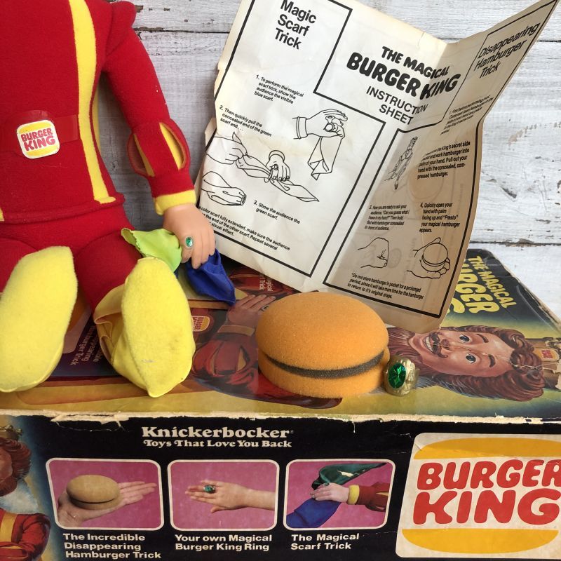 Vintage Knicker bocker The MAGICAL BURGER KING (S432) - 2000toys