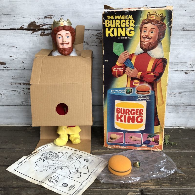 Vintage Knicker bocker The MAGICAL BURGER KING (S432) - 2000toys