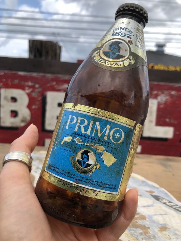 Vintage Primo Beer Bottle (B163) - 2000toys Antique Mall
