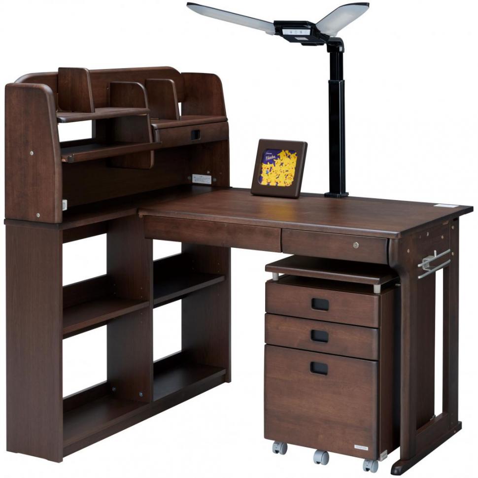 コイズミ】学習机2点セット NODF-309WT | TWO-ONE STYLEネット