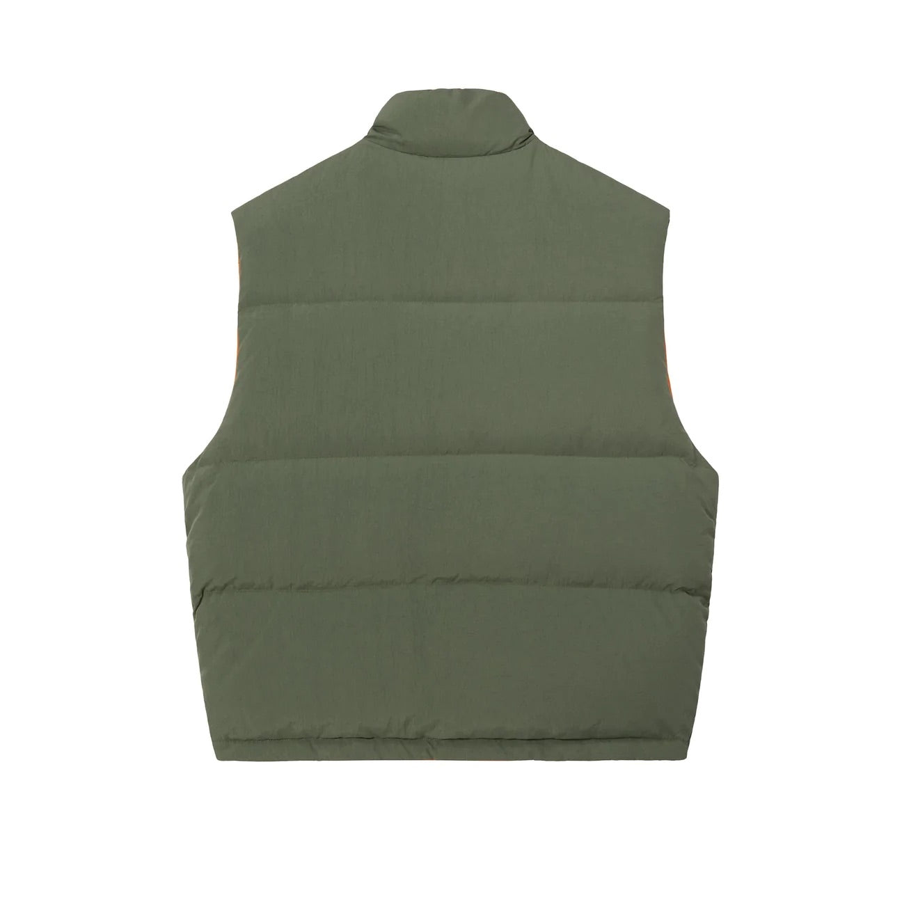 Stussy “Reversible Down Workgear“ Vest// Olive/Orange – 242 Shop