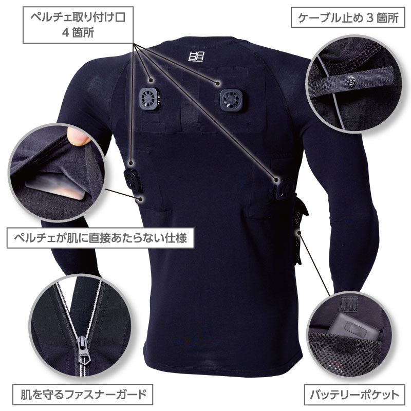 HOOH ペルチェコンプレッションセット PC222 【肩甲骨上部と脇下を