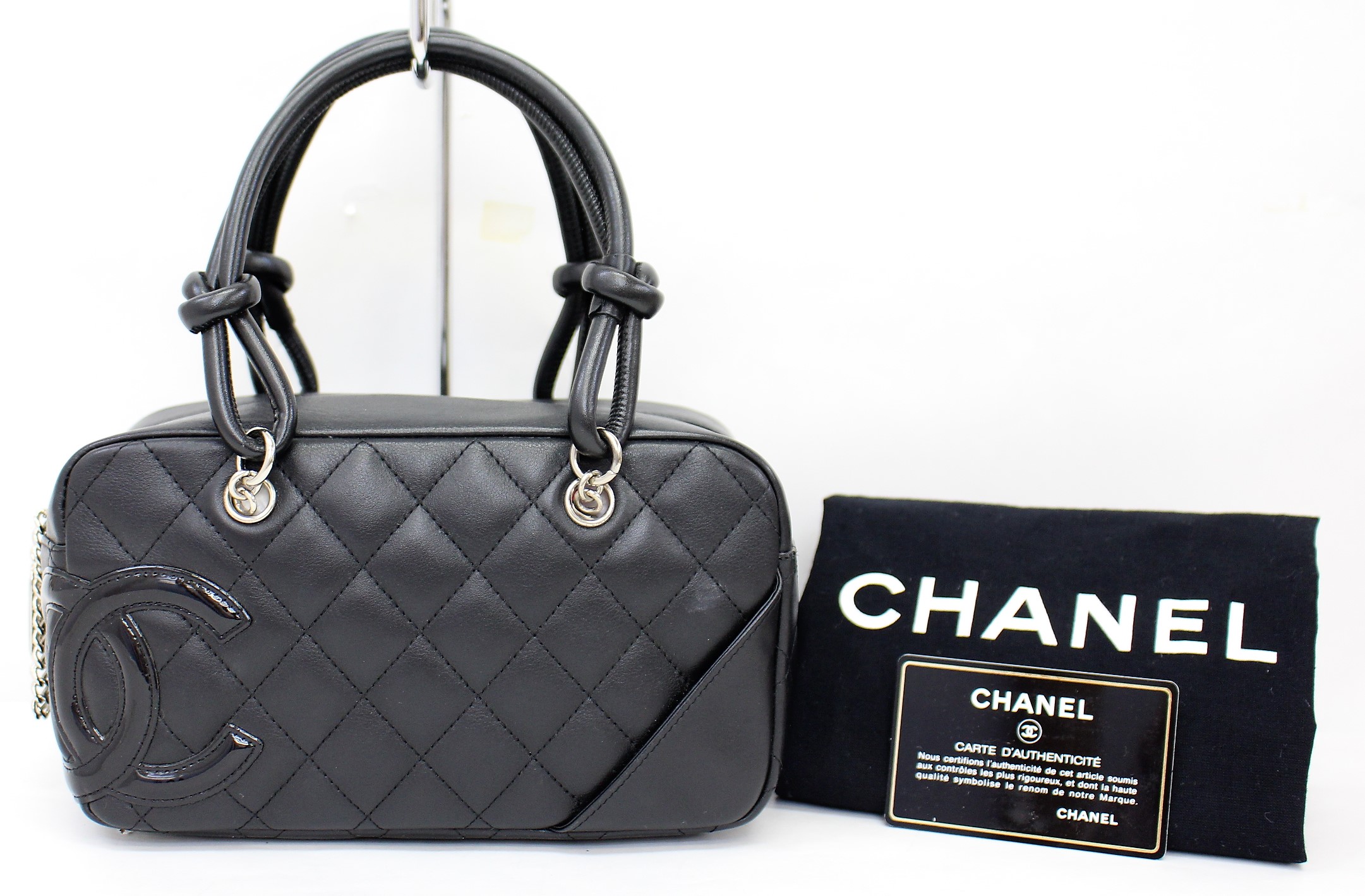 シャネル カンボンライン「ミニボーリングバッグ」お買取り♪相場は