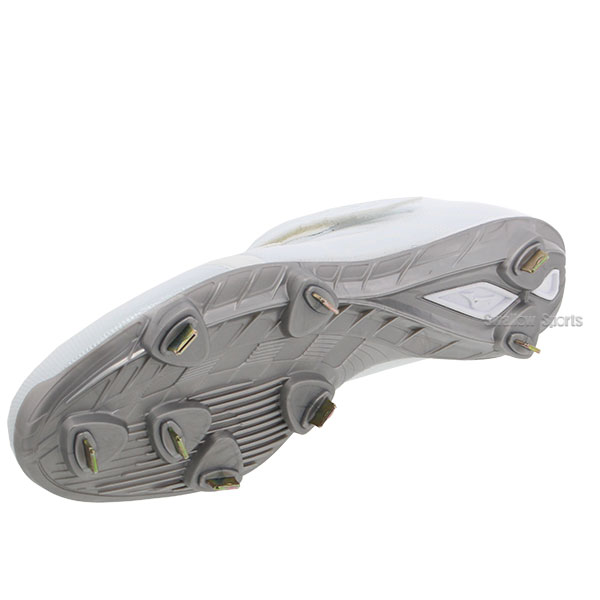 アッパー縫い加工のみ可】 野球 ミズノ 白スパイク スパイク 白 金具