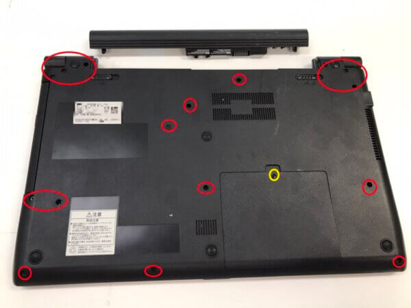 NECノートPC LAVIE NS150/GARの動作が遅いトラブルをSSD換装で解決