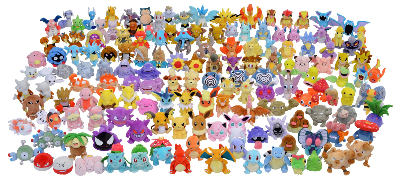 画像ギャラリー No.002 | 手の平サイズの「ポケモン」ぬいぐるみ