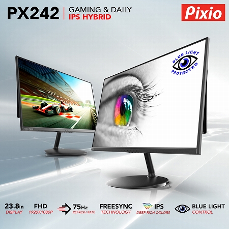 Pixio，2560×1440ドットで165Hz表示対応の27型ゲーマー向け