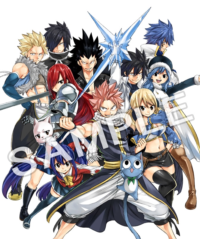 FAIRY TAIL」，真島ヒロ氏描き下ろしのパッケージイラストが公開。豪華