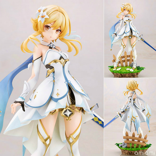 原神」蛍＆空の1/7フィギュアが，あみあみで予約受付中。全高約255mm