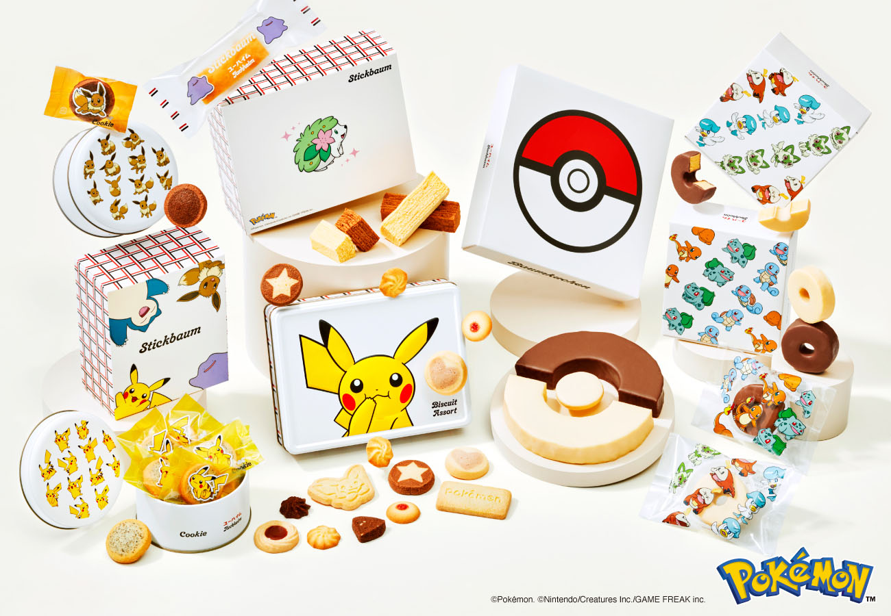 ピカチュウデザイン缶のビスケットアソートが登場。ユーハイムの