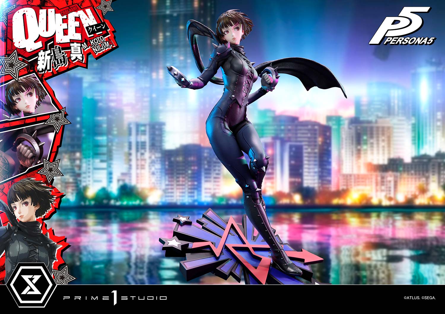 ペルソナ5」の新島 真を1/4スケールで立体化したスタチュー2種類の予約