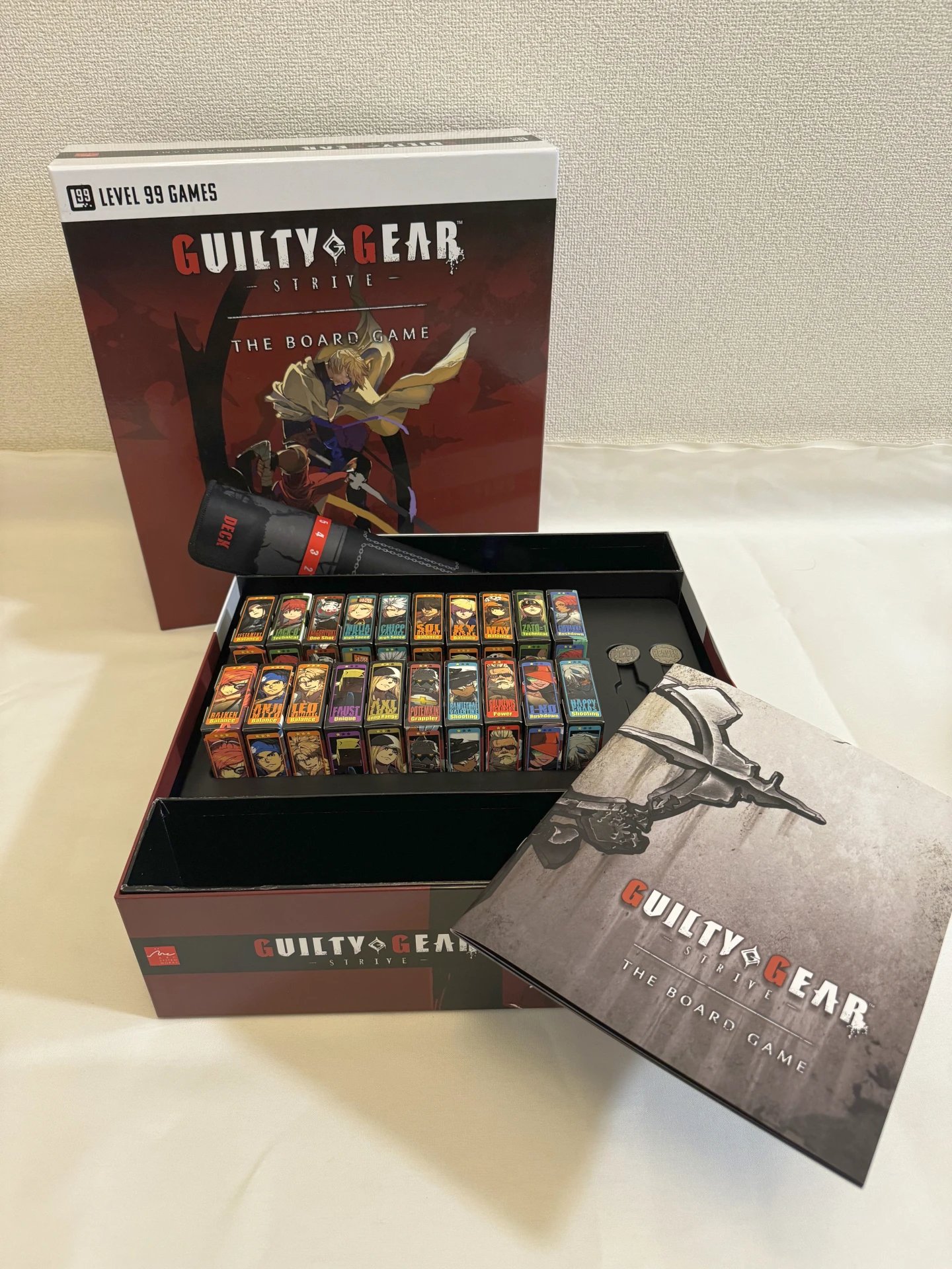 手に汗握る格闘ゲーム体験をボードゲームで。「GUILTY GEAR -STRIVE