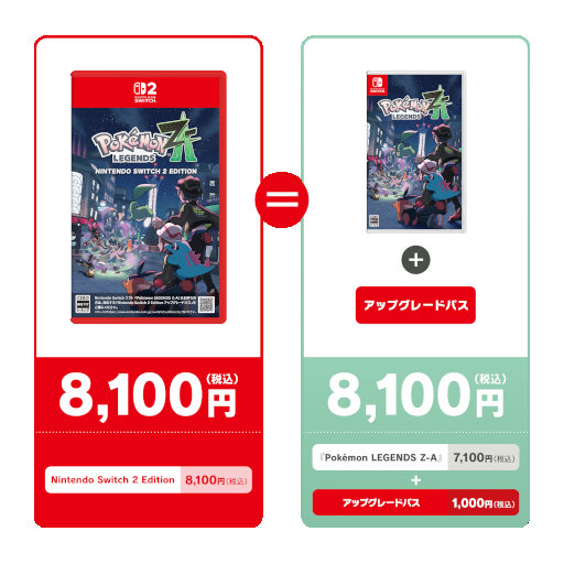 Pokémon LEGENDS Z-A」ニンテンドーeショップとMy Nintendo Storeで