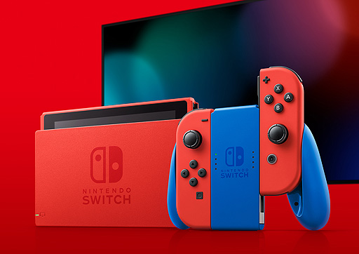 Switch新色「マリオレッド×ブルー セット」が2月12日に発売へ。本体