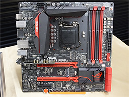 ASUS，未発表チップセットIntel Z97を採用する「R.O.G.」のゲーマー