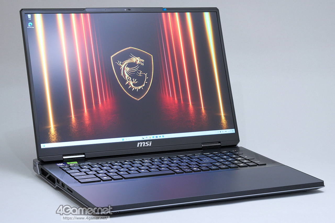 Core Ultra 9 285HX＆GeForce RTX 5090搭載の最強ゲームノートPC