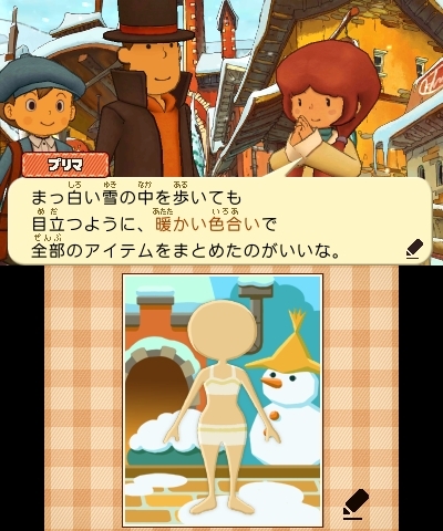 レイトン教授と超文明Aの遺産」，3種類のサブゲームに関する情報と本編