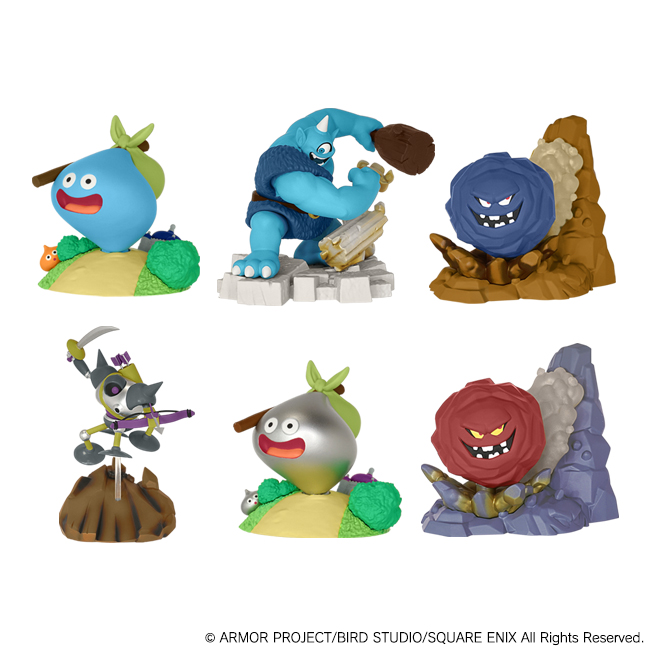 ドラゴンクエスト 立体モンスター図鑑フィギュア」第2弾が11月11日に