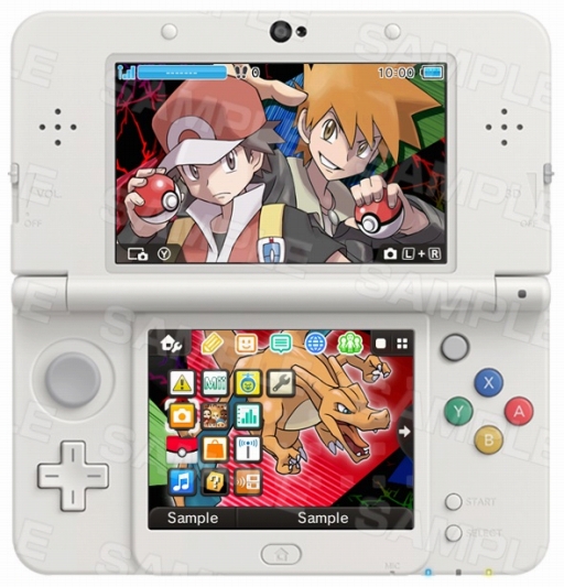 3DS用テーマ「ポケモン レッド＆グリーン」と「サトシゲッコウガ参上