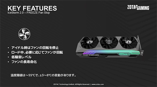 ZOTAC，OC仕様のメモリ12GB版RTX 3080搭載カードを国内発売