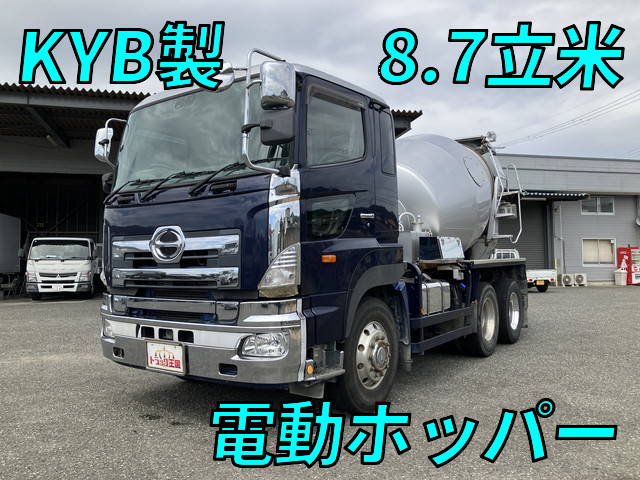 中古ミキサー車（コンクリートミキサー） 日野 兵庫・広島・京都