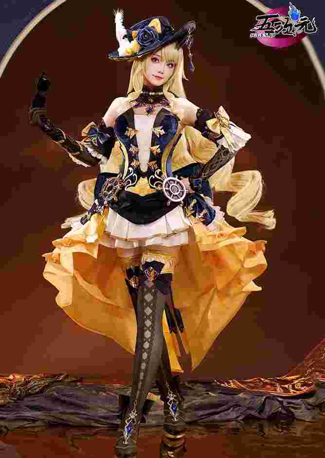 五次元 原神 コスプレ ナヴィア 傘 道具