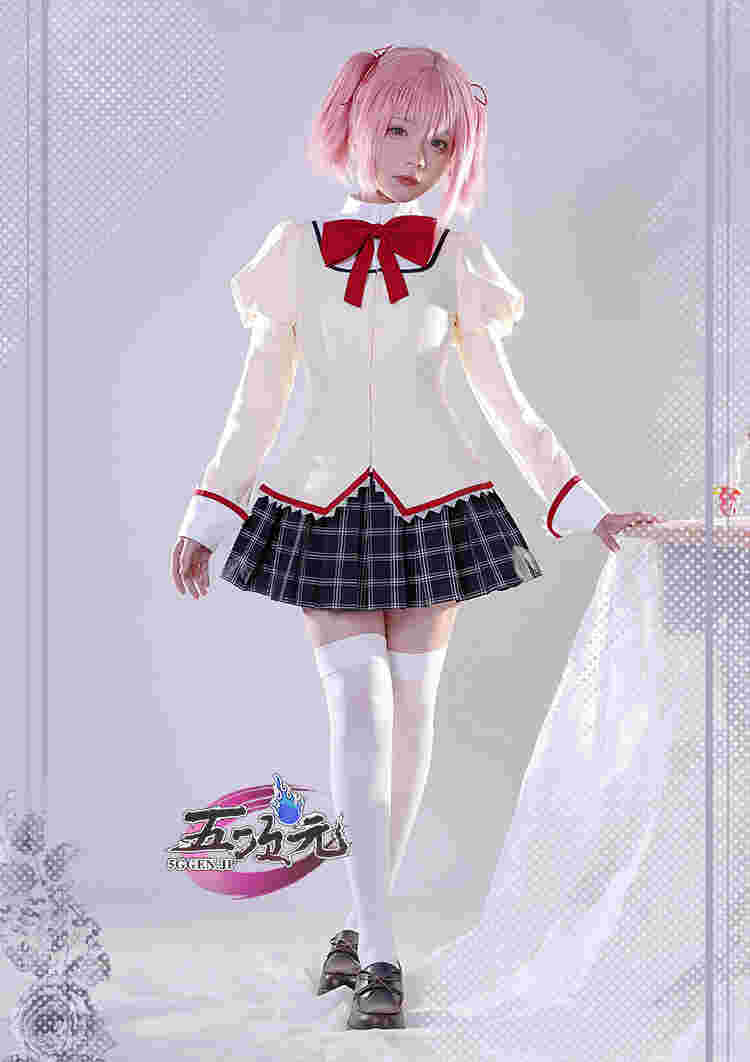 三分妄想 魔法少女まどか☆マギカ コスプレ まどか 鹿目まどか ウイッグ