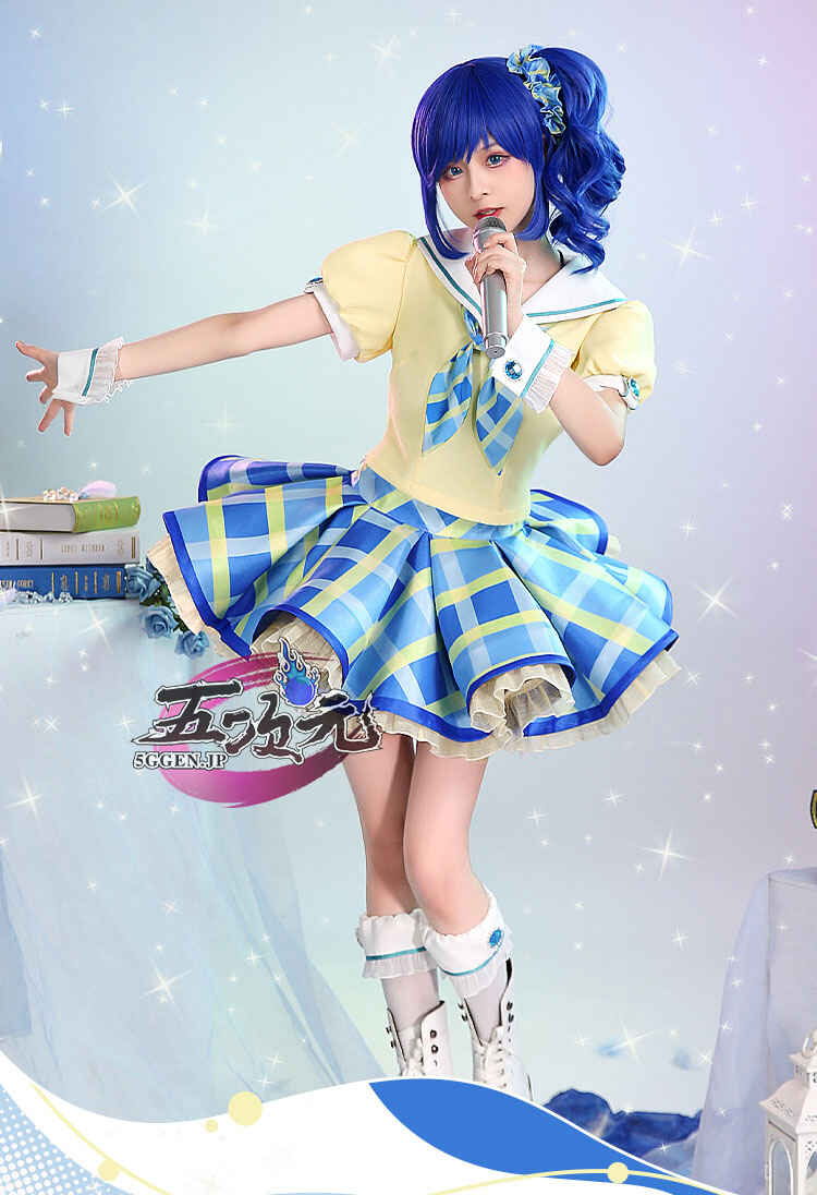 三分妄想 アイカツ！アイドルカツドウ！ コスプレ 霧矢葵 ウィッグ